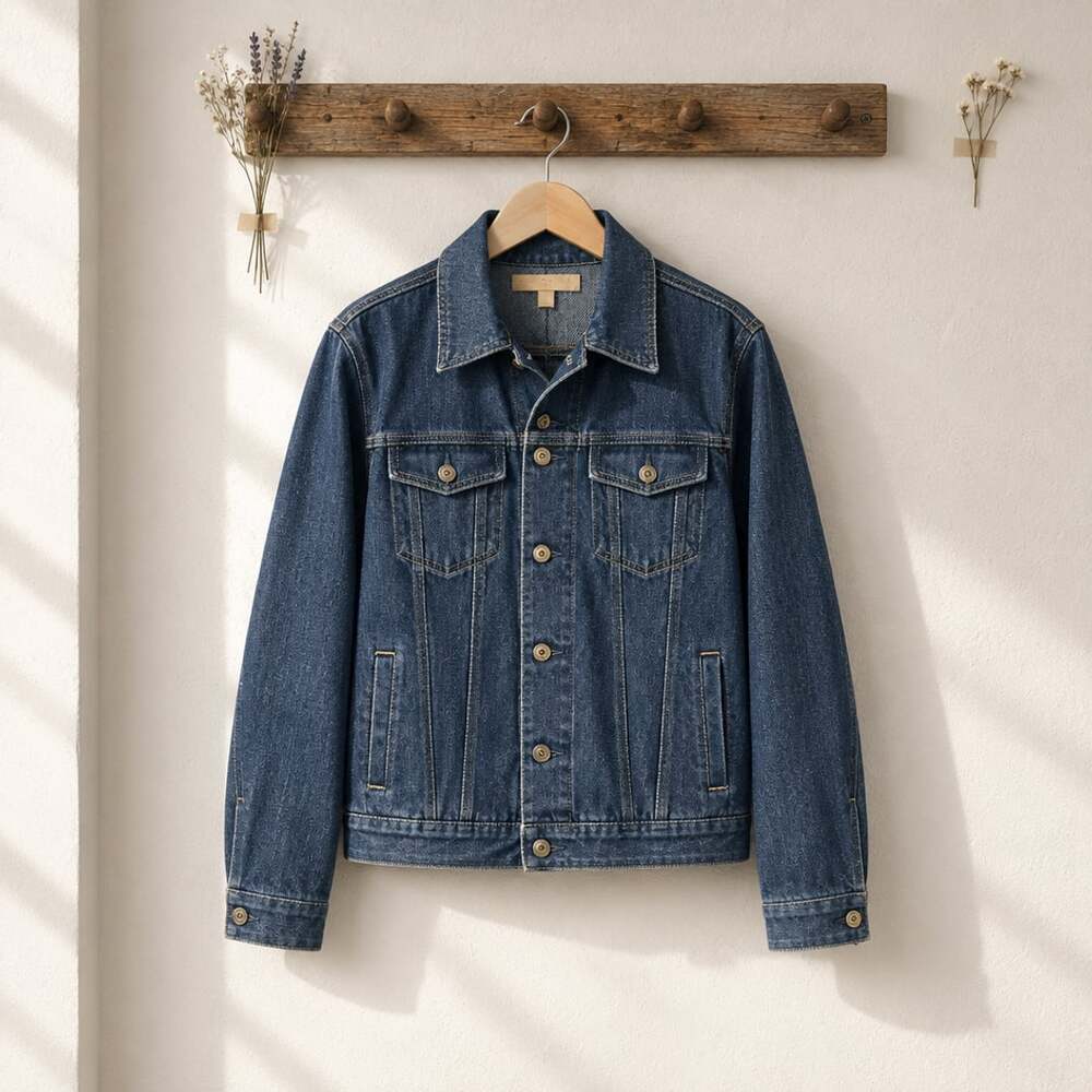 Tommy Hilfiger Jeans Denim Jacket Size M Blue Cotton